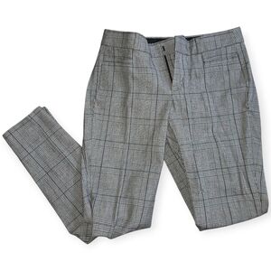 💚Banana Republic Gray Plaid Pants☆